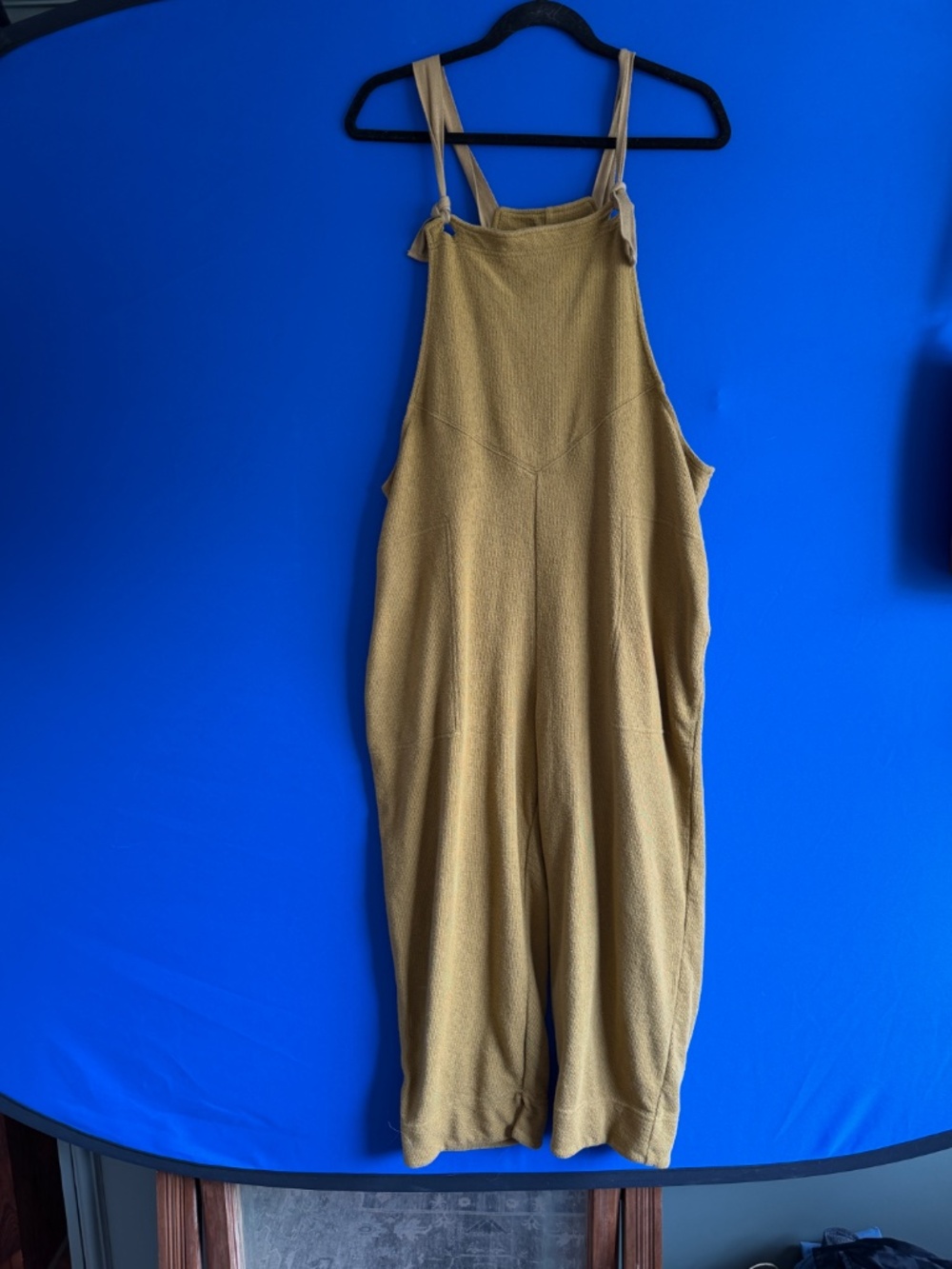 FREE PEOPLE (FP) Beach collection Mustard Romper jumper overalls
